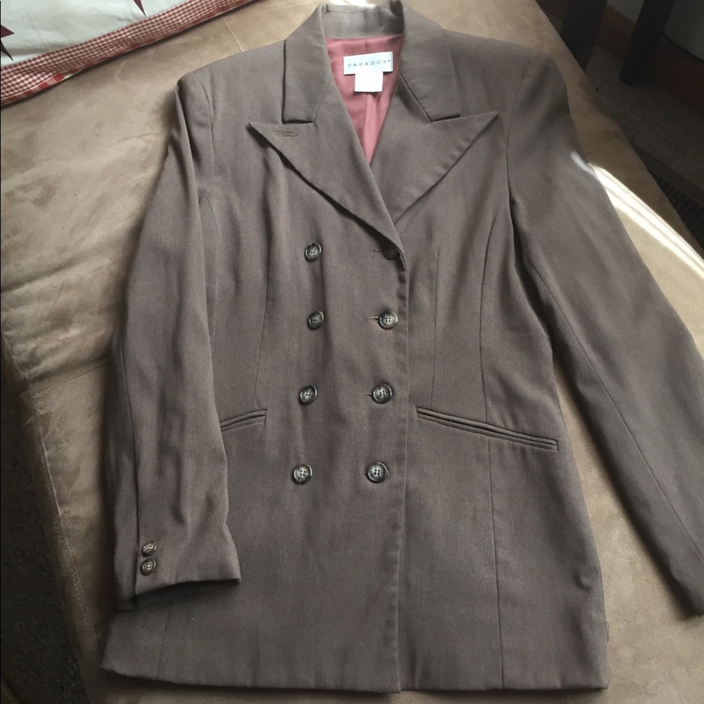 Brown Dress Blazer